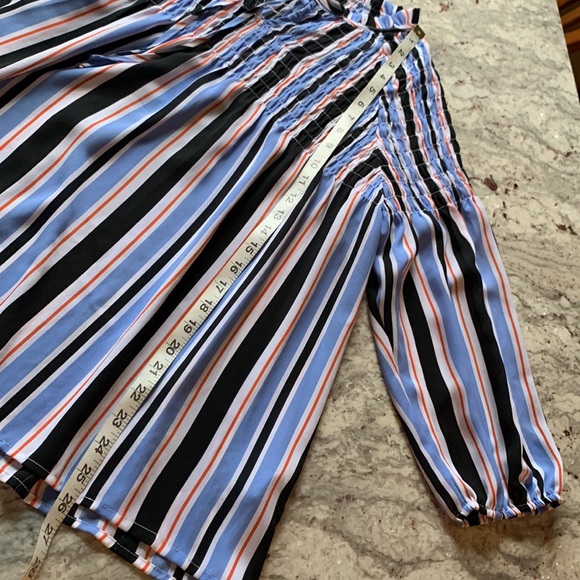 a.n.a. Striped Blouse - Picture 9 of 11